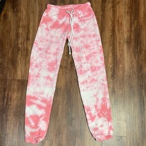Tie dye Aeropostale sweat pants size XS
